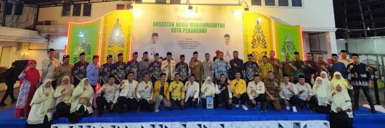 Hadiri Pengukuhan Angkatan Muda Muhammadiyah, Wako Agung Ajak Seluruh Kader Bersinergi