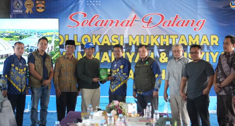 PDM Pekanbaru Survei Lokasi Muktamar Muhammadiyah ke-49, Disambut Hangat Panitia Lokal dan PDM Medan