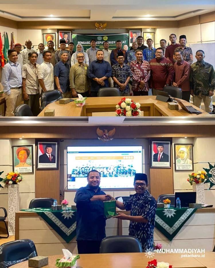 Perguruan Tinggi Muhammadiyah Gelar Program Pengabdian Masyarakat Bimbingan Teknis Pengisian SICARA dan SIMASMUH se-Kota Pekanbaru